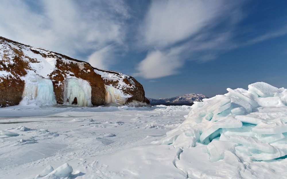 Зимнее побережье...