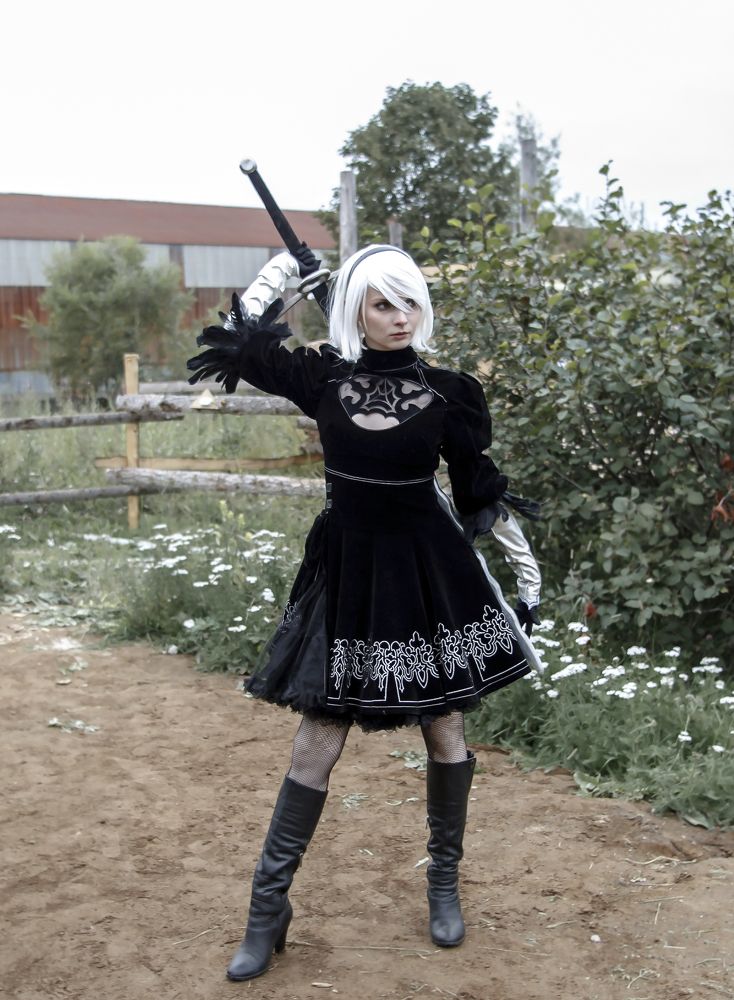 Герои японских аниме NieR: Automata