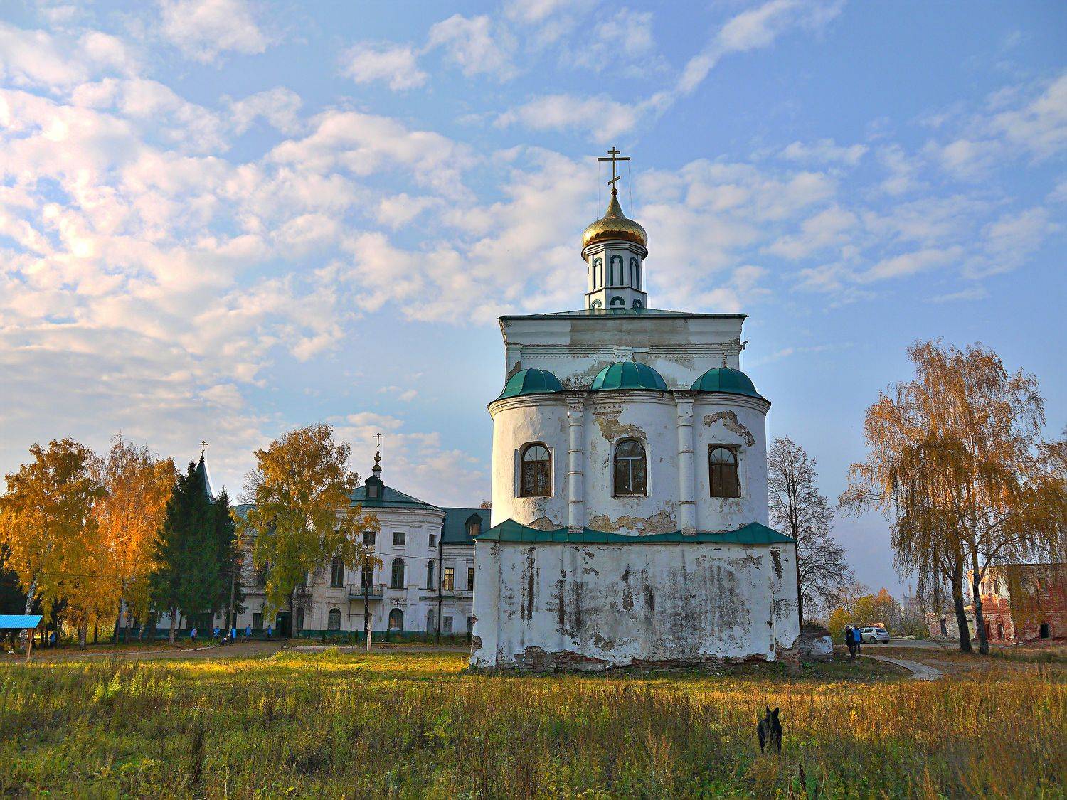 Воскресенский храм бывшего Новоиерусалимского  монастыря.