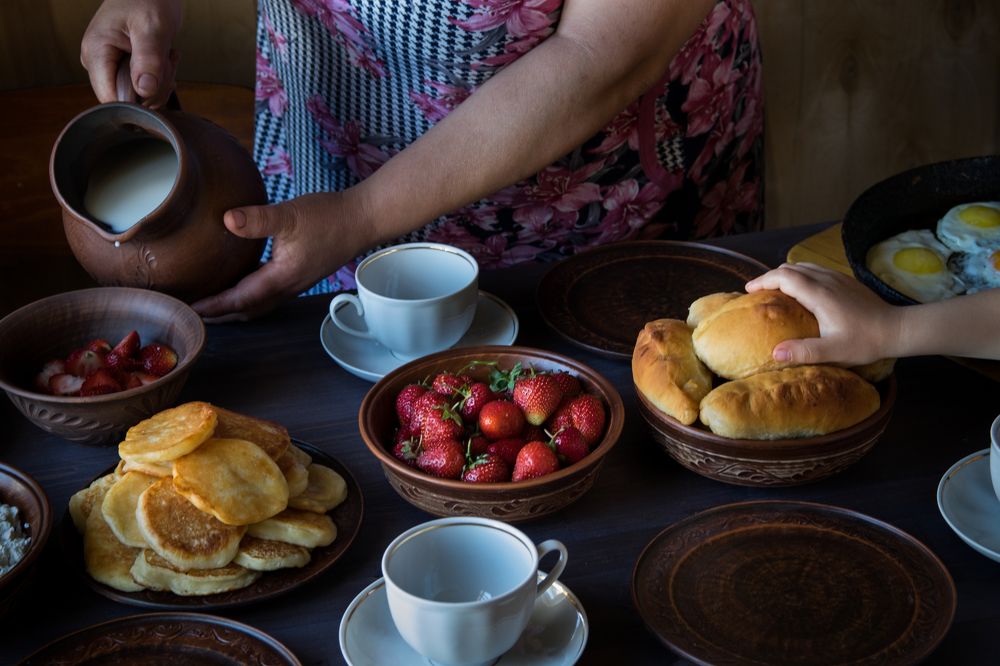 Деревенский завтрак
