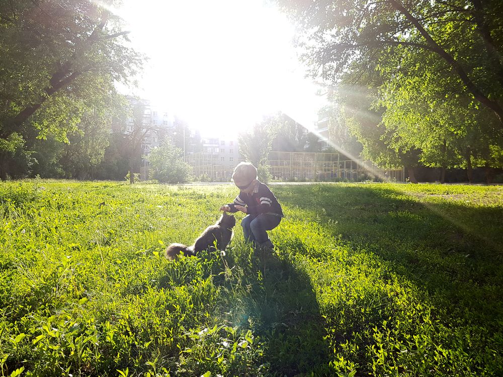 Руслан и Барсик