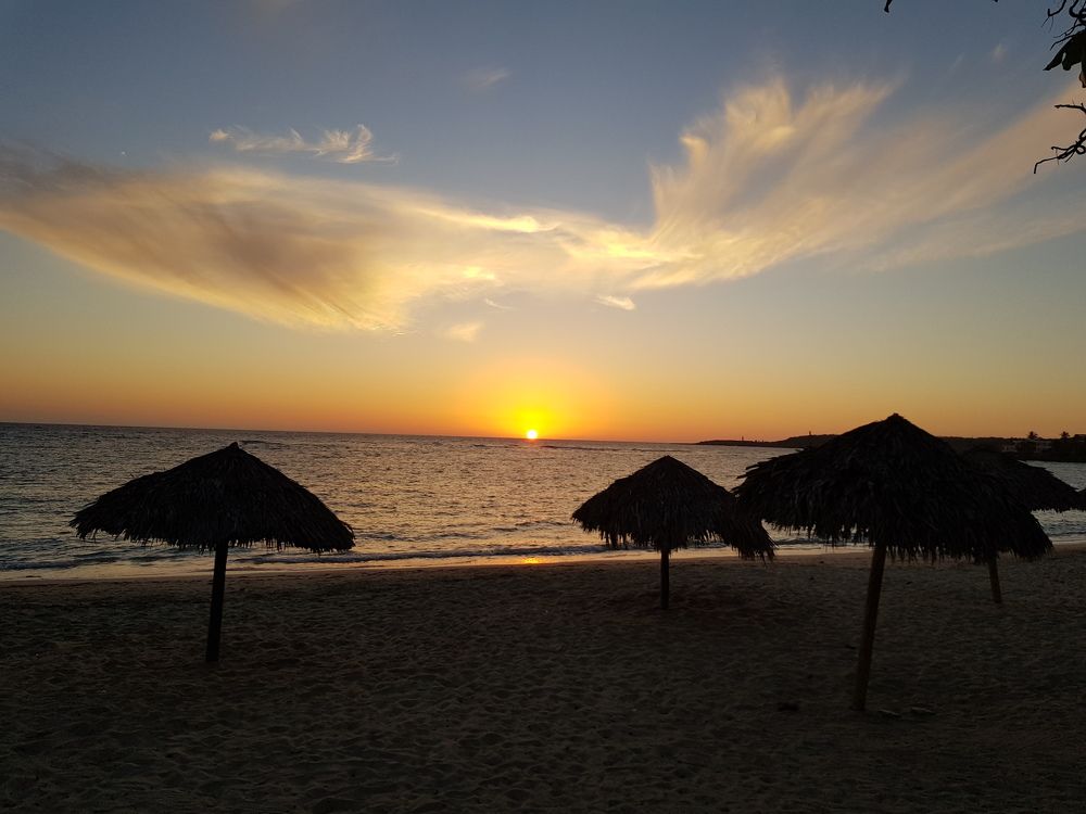 Caribbean sunset