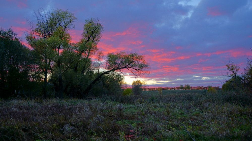 Sunset in Suzdal