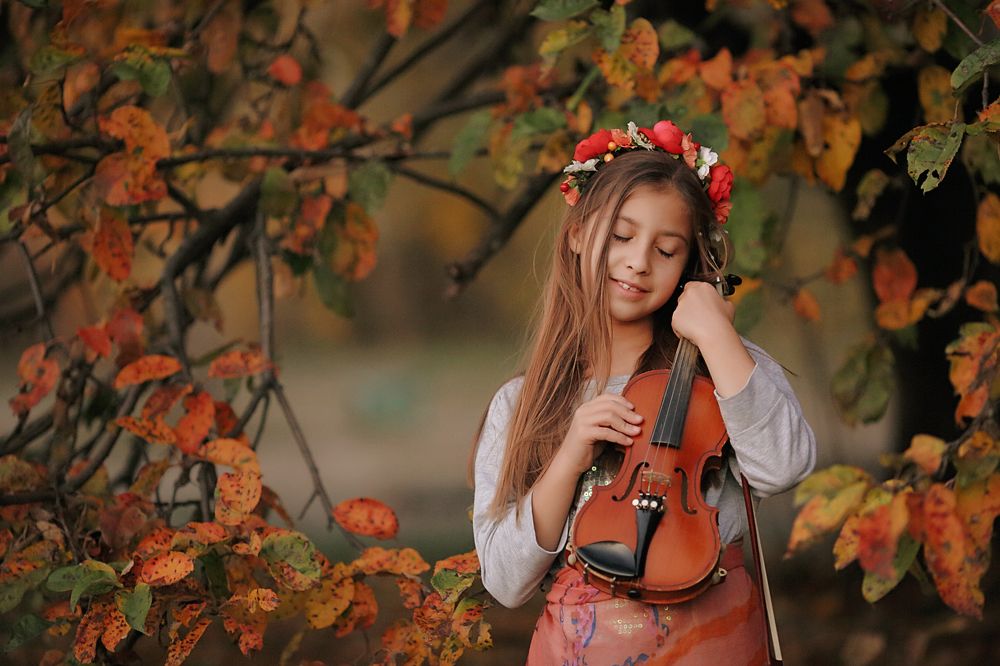 Маленькая скрипачка