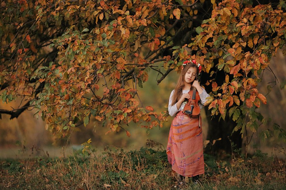 Маленькая скрипачка