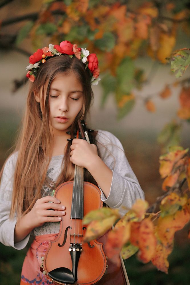 Маленькая скрипачка