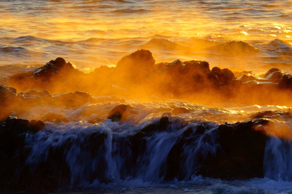 The beauty of the backlight