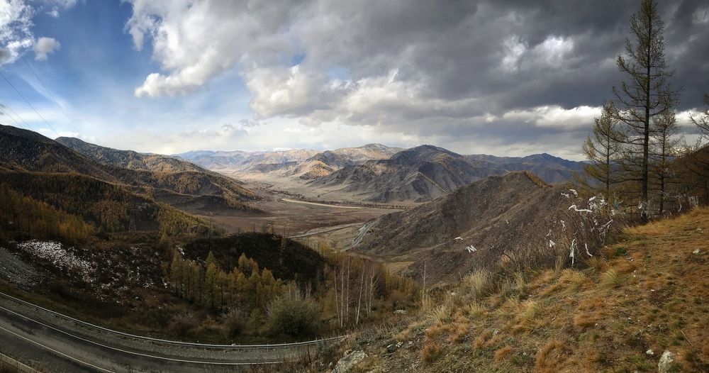 Вид с перевала Чике-Таман