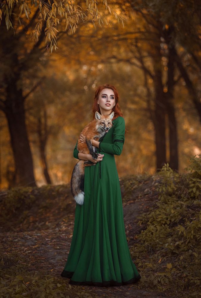 В лисьем лесу