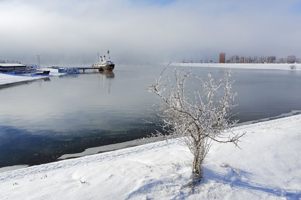 Первый снег.