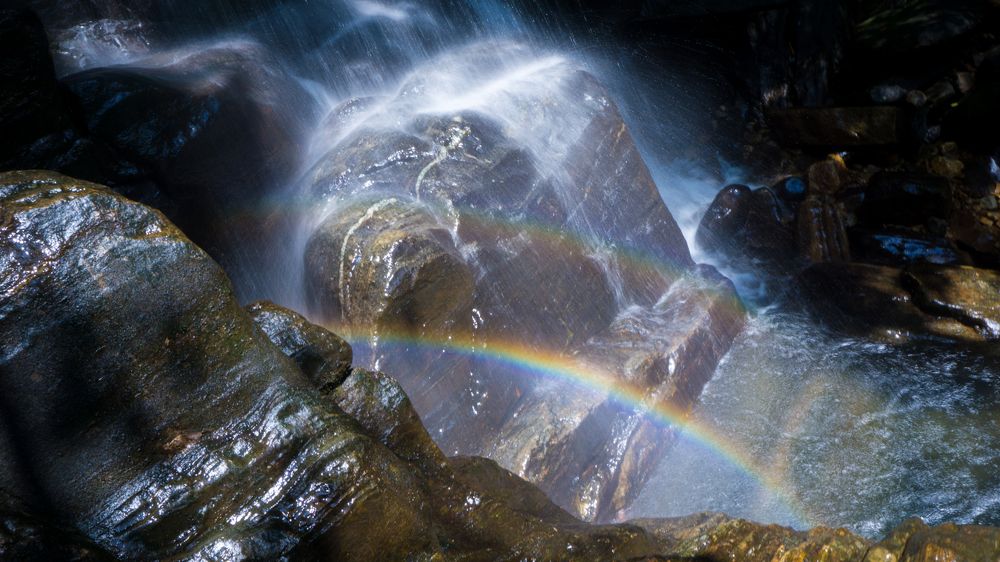 The water Rain Bow