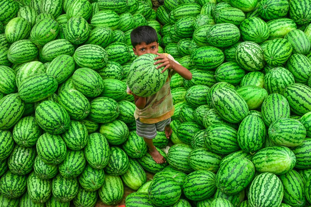 His Face and Eyes Are Describing His Sufferings