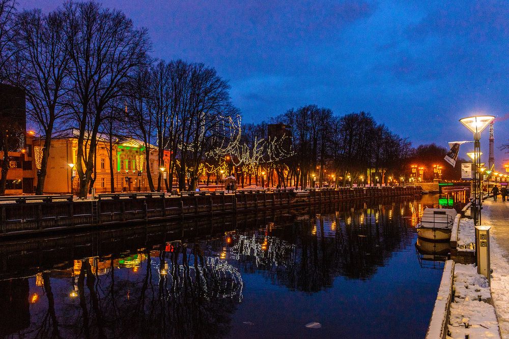 Вечерняя Клайпеда