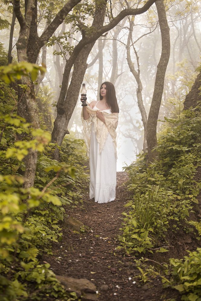 В яблоневом саду