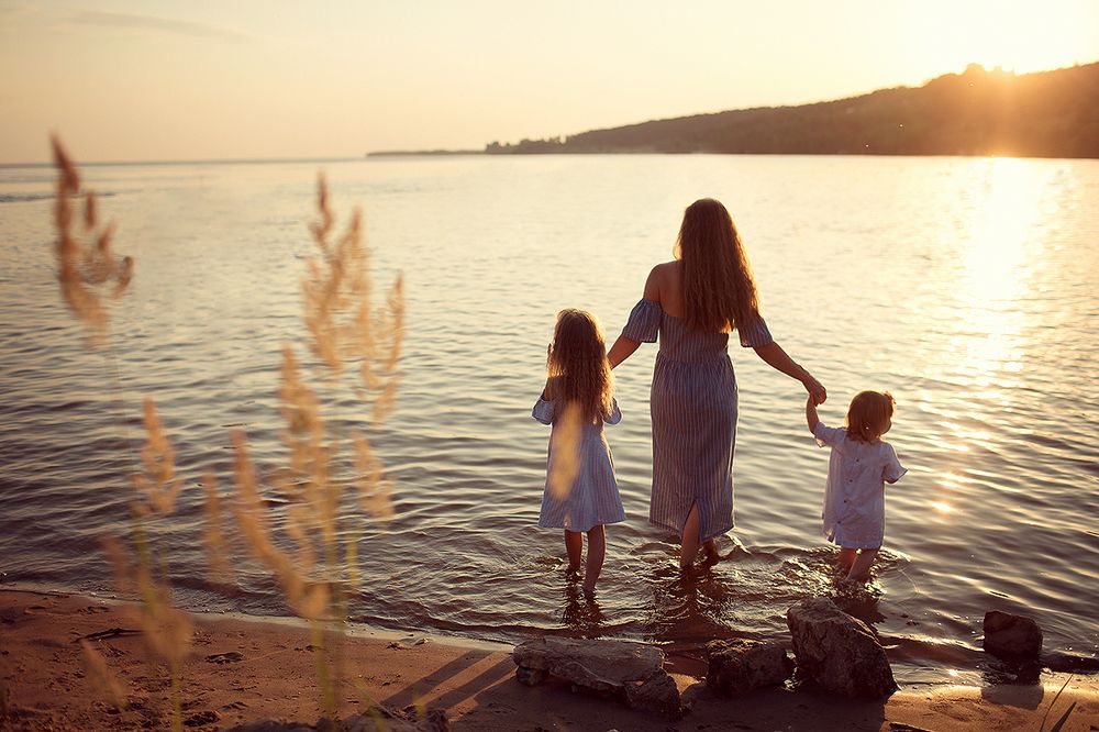 Мама и дочки