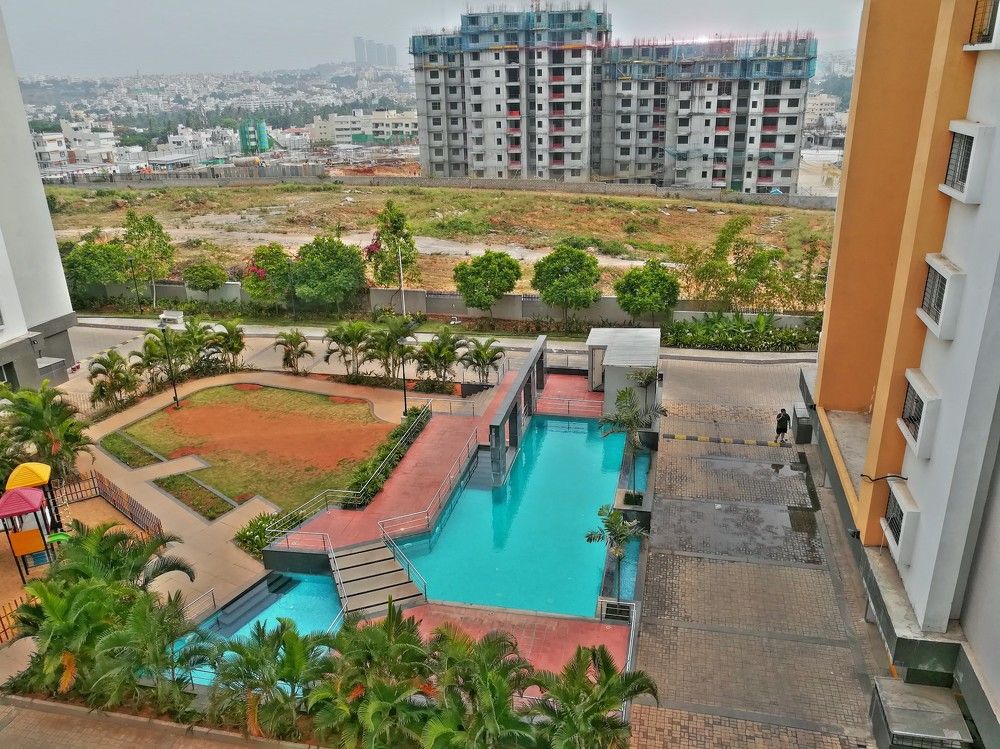 The pool...