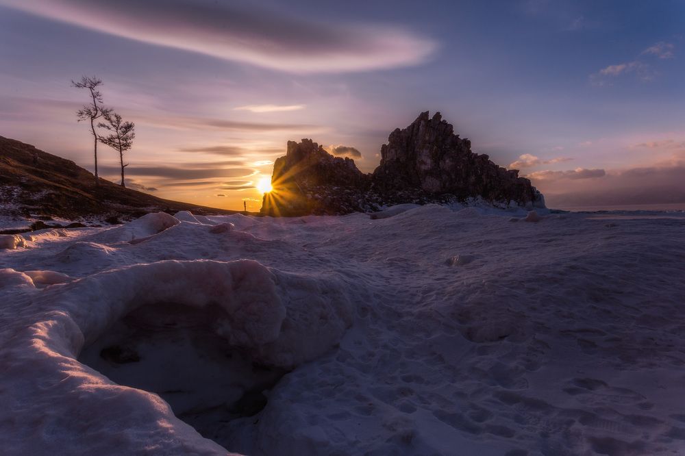 Шаманка на закате