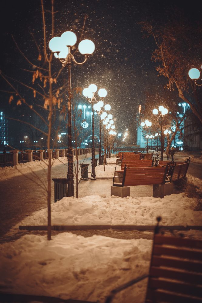 Зимняя набережная