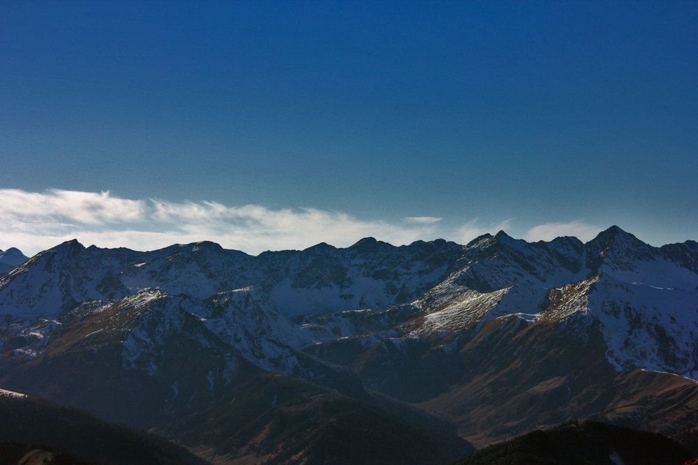Облака над перевалом