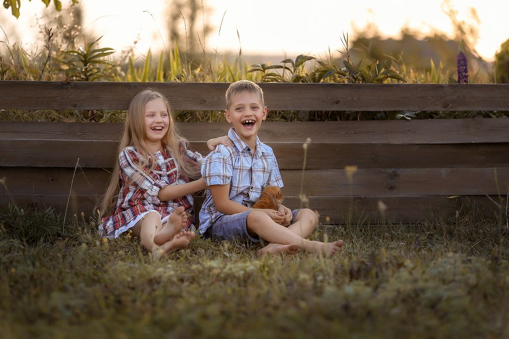 детский смех