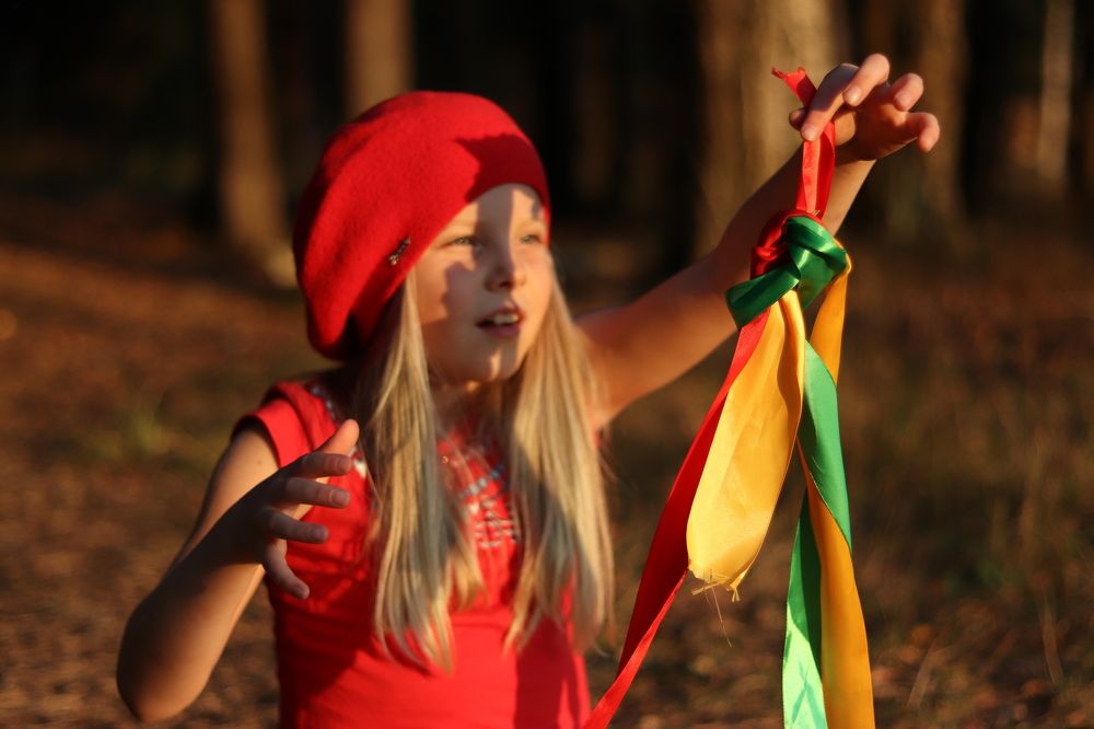 Маленький лисенок