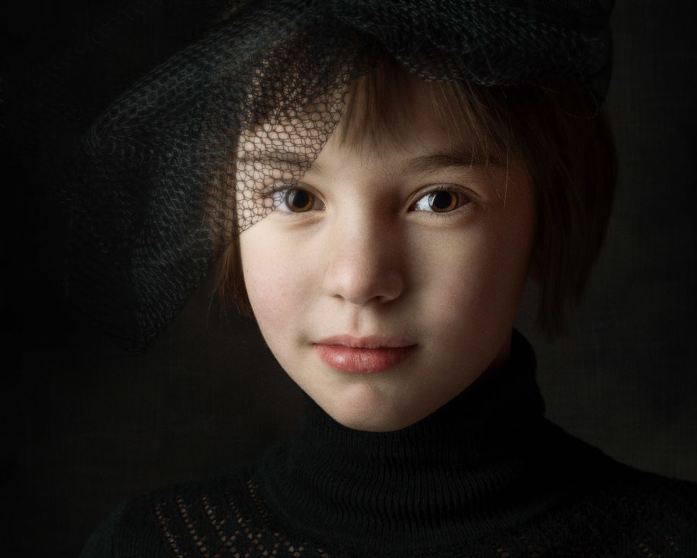 Девочка с вуалью