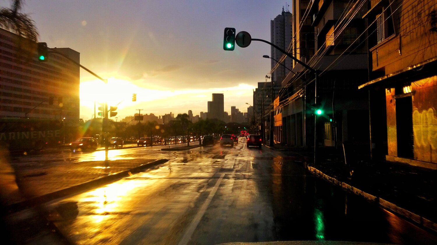 Green lights