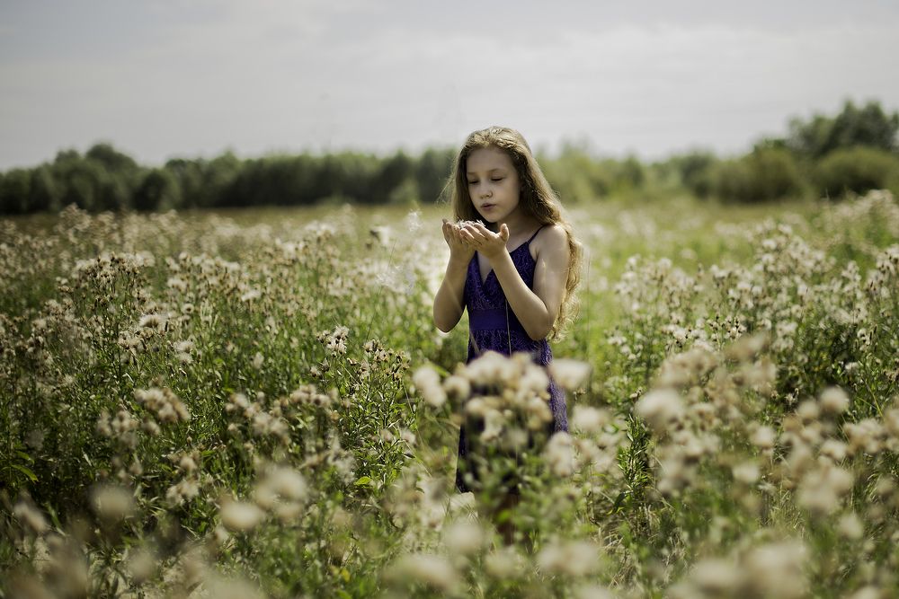 Анжелика в пуху.