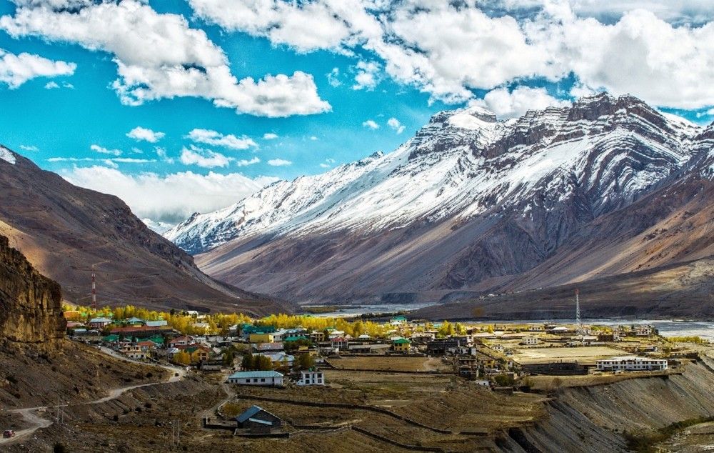 amidst the mighty mountains
