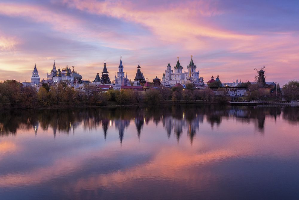 Закат над Кремлем