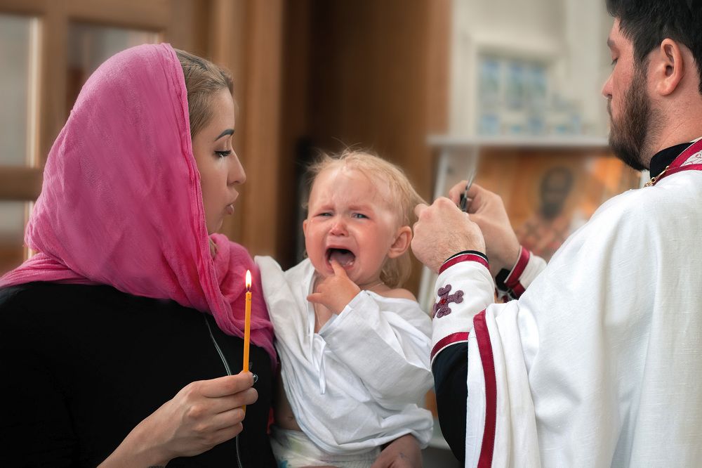 Крещение малышки