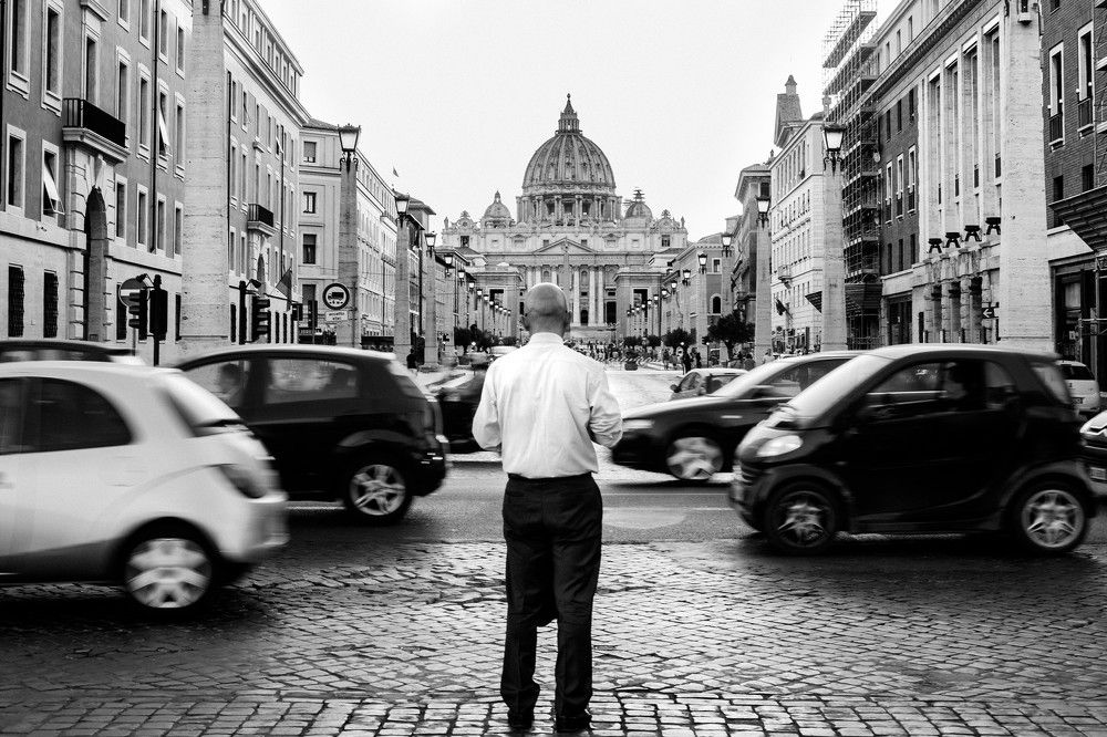 По пути к Ватикану.