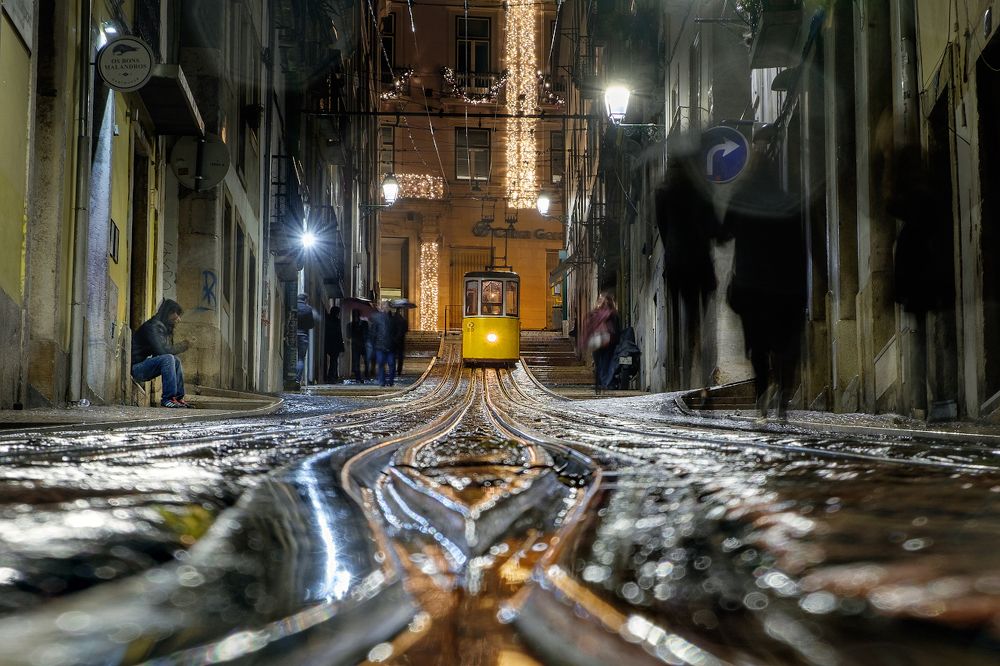 Rainy Lisbon.