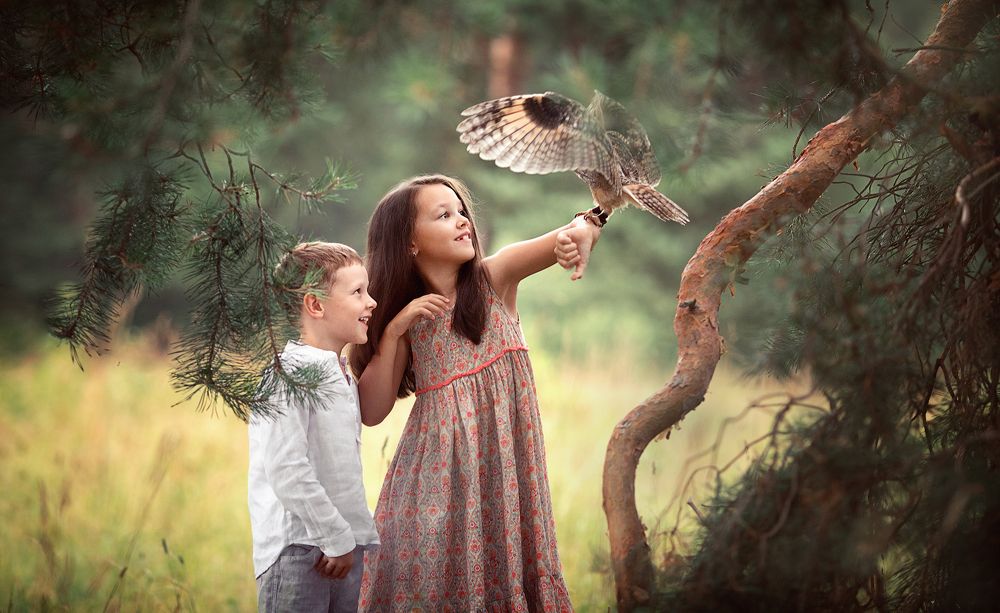 Лесная птица