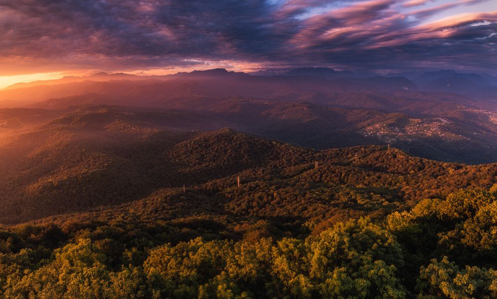 На закате дня