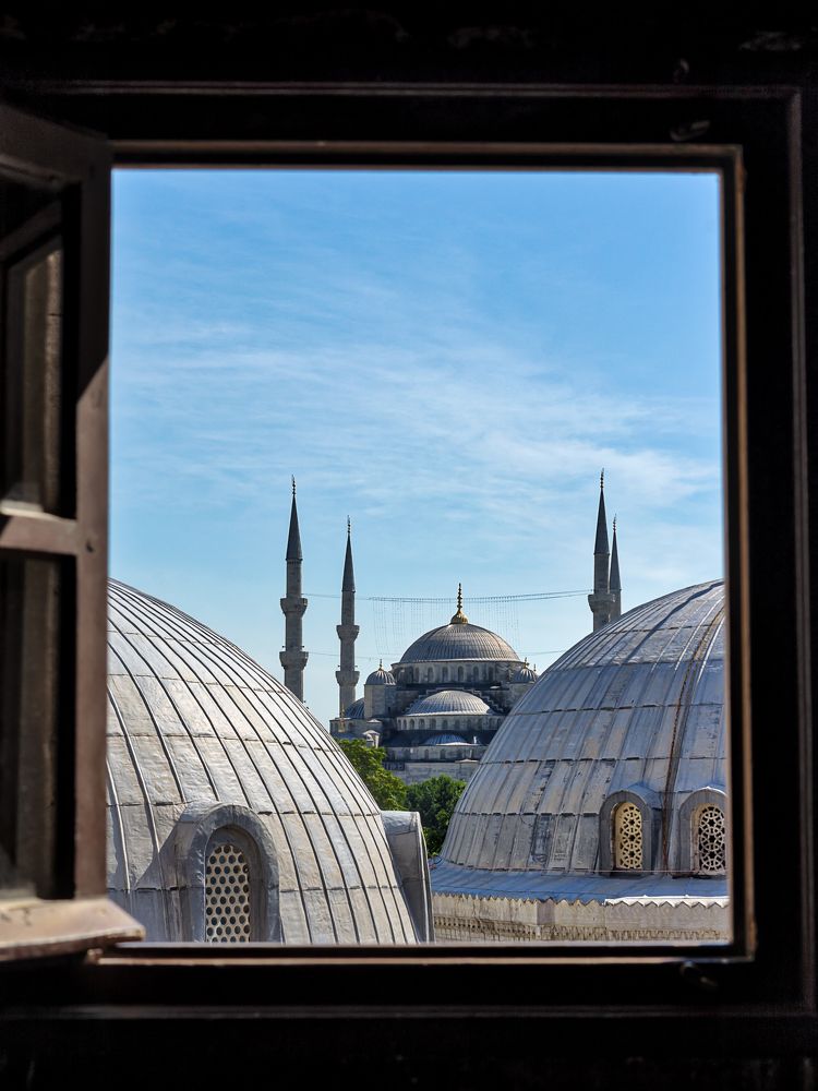 View from Aya Sofia
