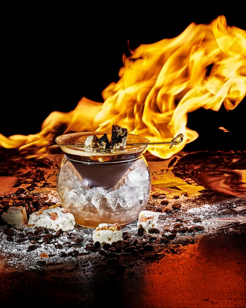 Кофе с огоньком