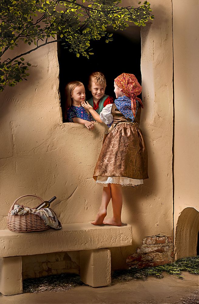 Scenes from children's life  (17-18 century)