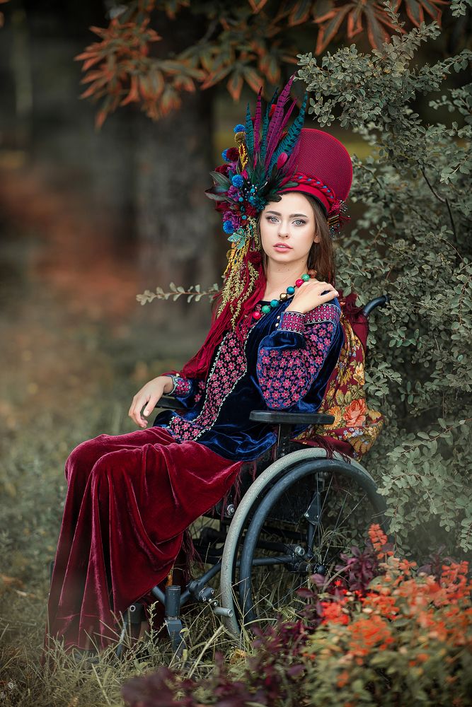 Оксана Кононец -топ модель с ограниченными возможностями