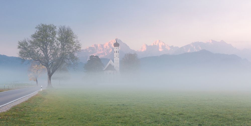 Церковь святого Коломана. Бавария.