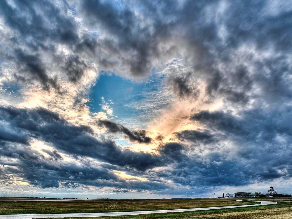 Heart at Prague Airport