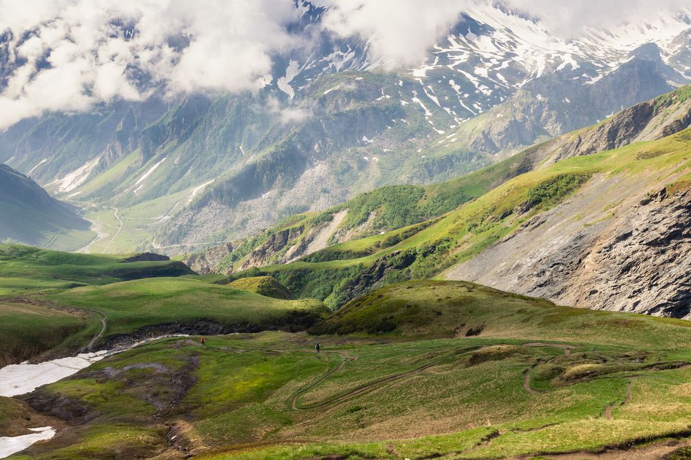 Трекинг в горах. Французские Альпы