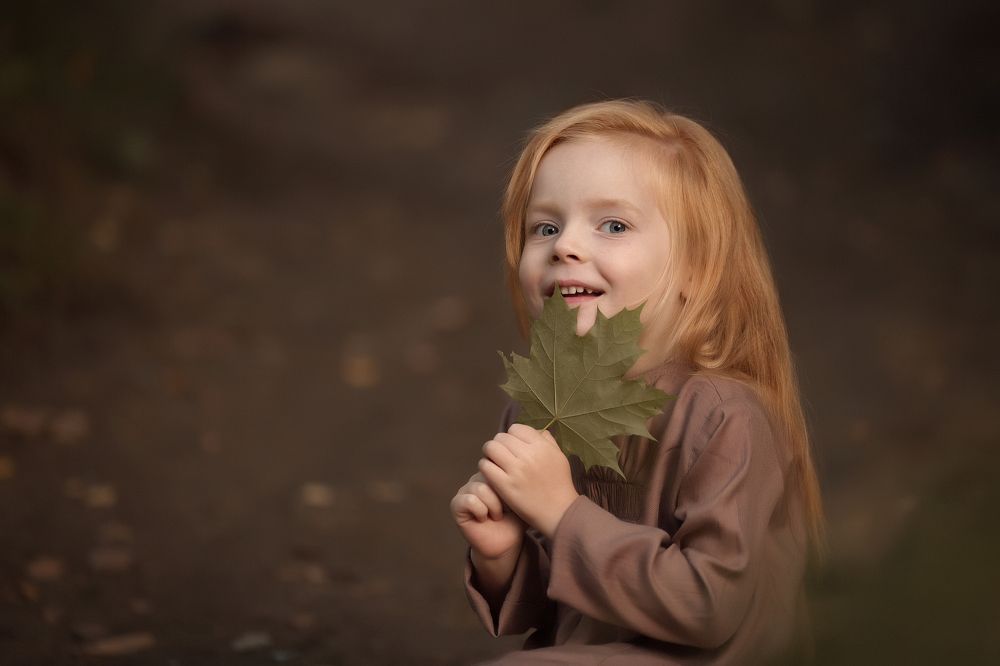 листочек осени