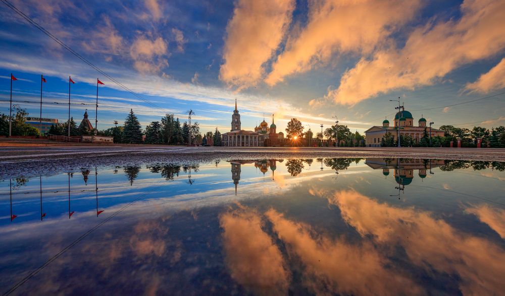 Июньский рассвет в Туле