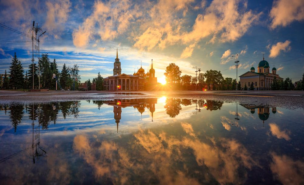 Июньский рассвет в Туле