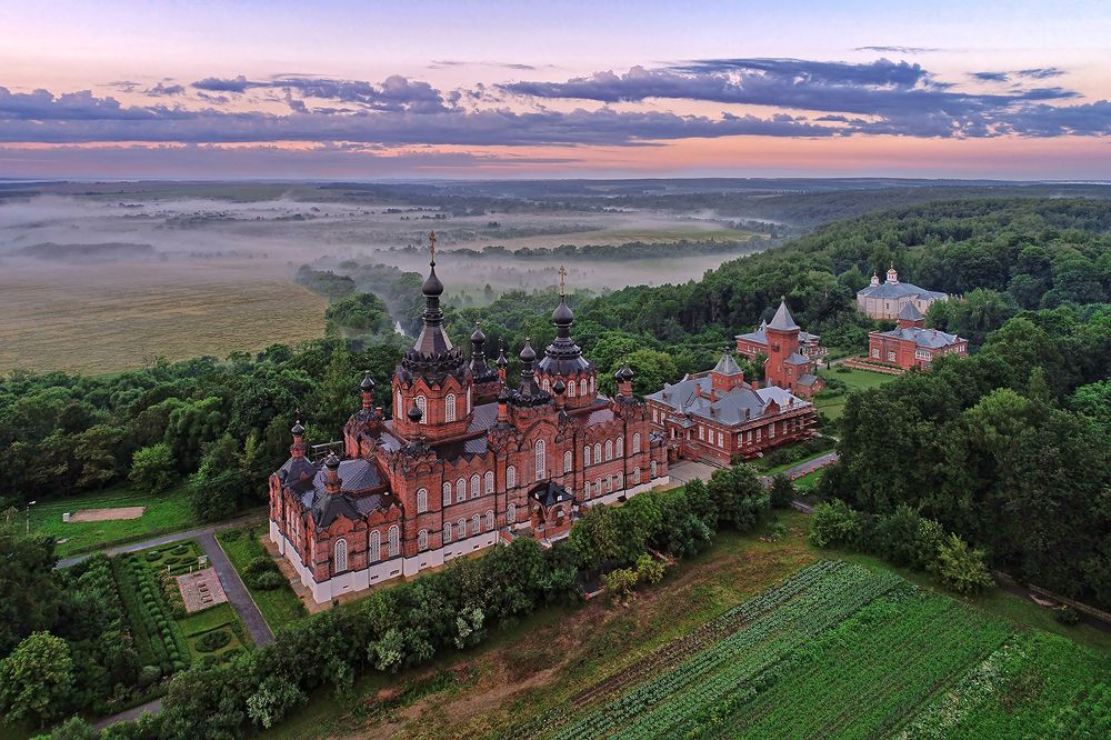 Шамордино на рассвете