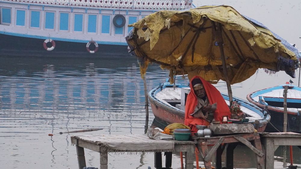 Seller on Ganges