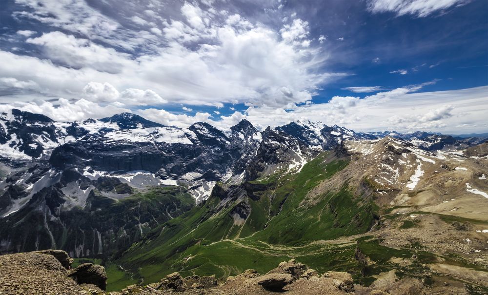Schilthorn- the Bernese Alps - Switzerland