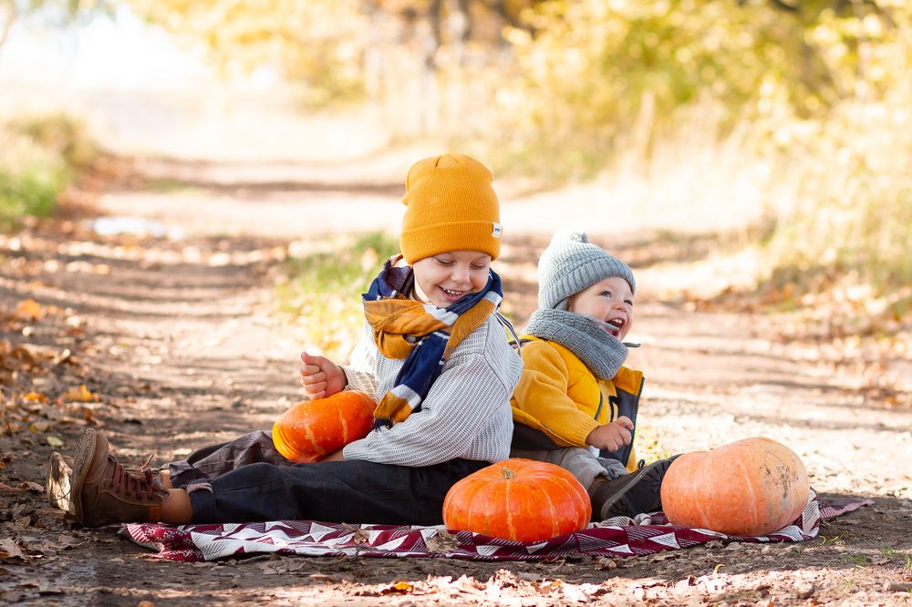 Детство в осени...