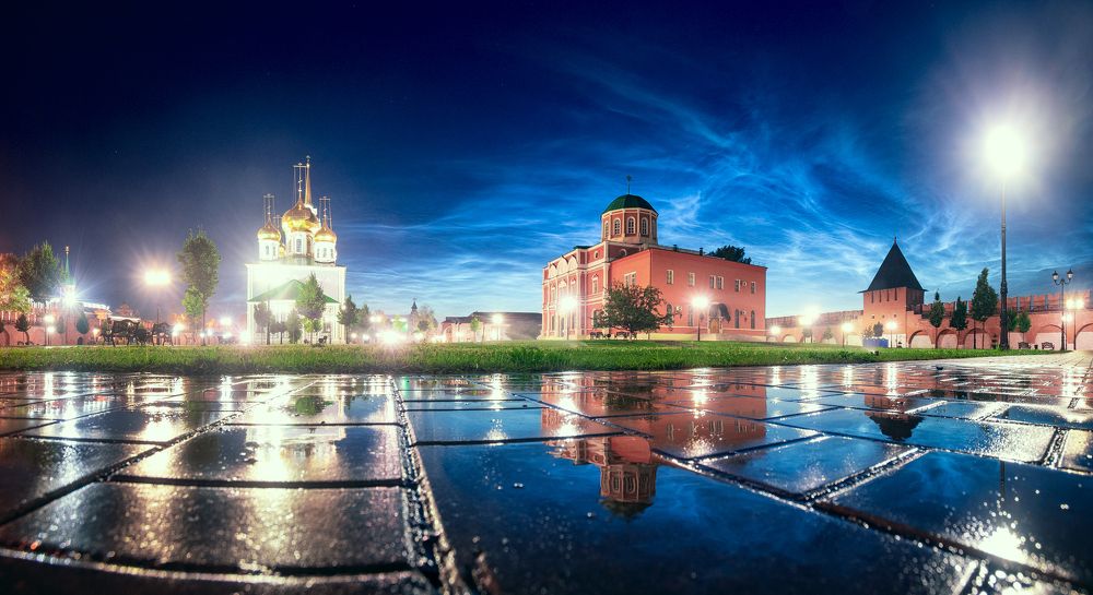 Ночь серебристых облаков